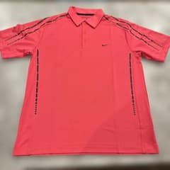 NIKE GOLF DRI-FIT ポロシャツ ピンク Lのサムネイル