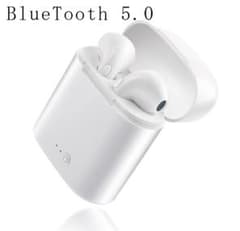 【Bluetooth5.0】ワイヤレスイヤホン iPhone i7s tws 白のサムネイル