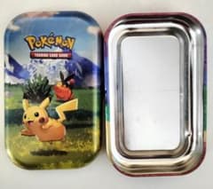海外限定】ピカチュウ ダメカンケース ポカブ mini tin ポケカ - メルカリ