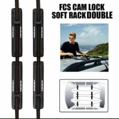美品fcs ルーフキャリア　サーフィン　ソフトラック　サーフボード　スノーボードのサムネイル