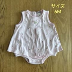 Carter’s 花柄ノースリーブロンパース　サイズ6Mのサムネイル