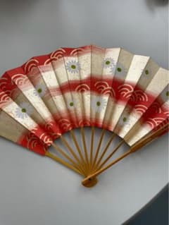 舞扇 観世流 能楽御舞扇子司 十松屋福井扇舗金色 花 - メルカリ