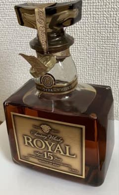未開栓 サントリーウイスキー ローヤル 15年 ゴールドラベル 750ml