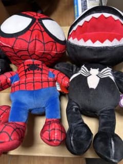 USJ限定 スパイダーマン×ヴェノム ぬいぐるみ - メルカリ