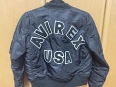 AVIREX アヴィレックス MA-1 Sサイズ ブラックのサムネイル