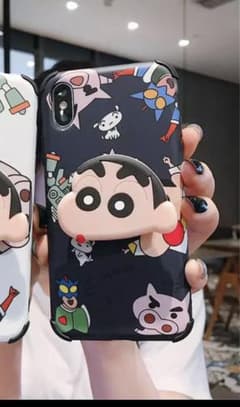 飛び出すクレヨンしんちゃんiPhoneケース　Ｘ.XS用のサムネイル