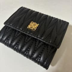 ALTROSE ボックスコイン3ツ折財布 ミニ財布 ロージア ブラックのサムネイル