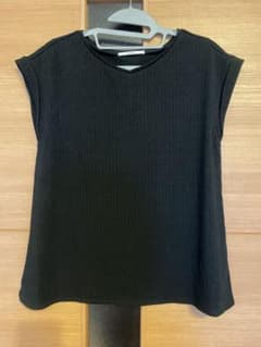 黒　ノースリーブニットのサムネイル