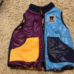 美品！ミキハウス リバーシブルベストのサムネイル
