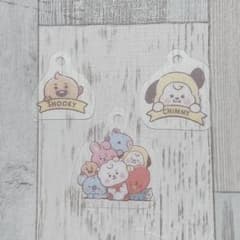 BT21 カードマスコットセット ミニ SHOOKY CHIMMY ALLのサムネイル