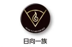 NARUTO疾風伝 GiGO限定 一族家紋缶バッジ 日向一族のサムネイル