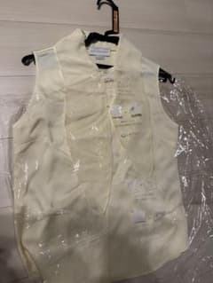 STELLA McCARTNEY ノースリーブシャツ アイボリー 34サイズ - メルカリ