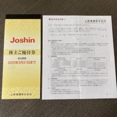 上新電機　株主優待券のサムネイル