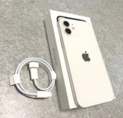 iPhone12 ホワイト 64G 箱付 Apple】iPhone12 64G 本体 箱/ケーブル付き - メルカリ