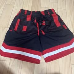 NIKE バスケットボール ショートパンツ 黒 赤　Lサイズのサムネイル