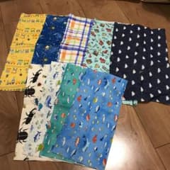 ダブルガーゼ9枚セットのサムネイル