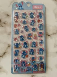 スティッチ 立体シール ぷっくりシールのサムネイル