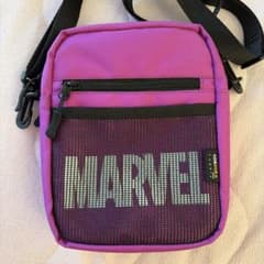 MARVEL ショルダーバッグ 紫のサムネイル