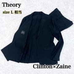 セオリー　CLINTON 　リネン混　セットアップスーツ　上下　カーキ　40春夏 Theory セオリー Clinton×Zaine セットアップスーツ L - メルカリ