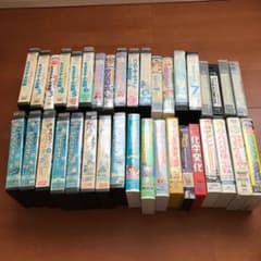 アンパンマン やハム太郎　バーバーパパやディズニーなどVHS ビデオテープ37本のサムネイル
