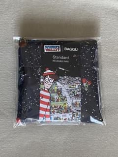 【BAGGU】ウォーリーを探せ エコバッグ スタンダードのサムネイル