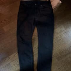 Levi's ブラックデニムパンツのサムネイル