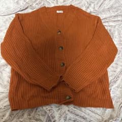 INGNI オレンジ ニット カーディガンのサムネイル
