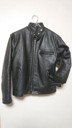 美品４２インチシングルライダースジャケットのサムネイル