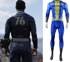 fallout76 フォールアウトボルト76住民用ボルトスーツ繋着コスチューム fallout76 フォールアウトボルト76住民用ボルトスーツ繋着