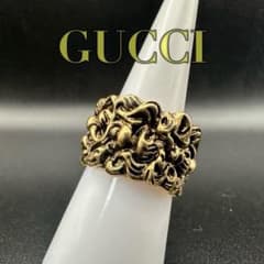 極美品✨GUCCI　グッチ　リング　指輪　たてがみ　ライオン　ゴールド　1979 極美品✨GUCCI グッチ リング 指輪 たてがみ ライオン ゴールド 1979