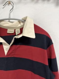 L.L.Bean 라거 셔츠 국경 긴팔