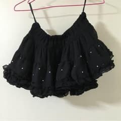 ストーン付きミニスカート＊Mのサムネイル