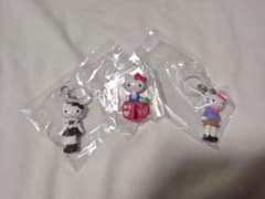 ハローキティ めじるしアクセサリー キーリングハンガー 3点セットのサムネイル
