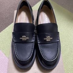 コーチ 厚底 ローファー 22.5 - メルカリ
