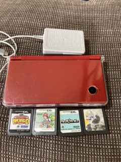 美品・動作確認済み】Nintendo DSi本体レッド 充電器 ソフト4本 - メルカリ