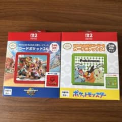 【新品未開封】Switch カードポケット 24 マリオカート・ポケモンのサムネイル