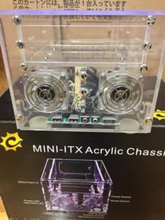 Mini itx アクリルケースのサムネイル