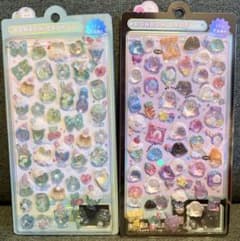 正規品　ボンボンドロップシール　めろめろ　ばけばけ　オリジナル　２枚セットのサムネイル