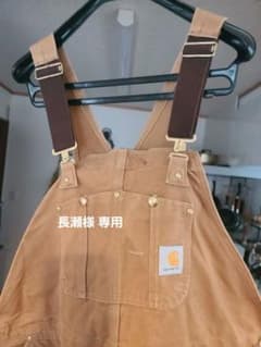 Carhartt ブラウンオーバーオールのサムネイル