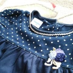 【familiar】美品！ワンピース  80のサムネイル
