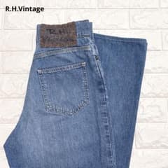 美品 ロンハーマンヴィンテージ ハイウエスト ストレート デニム W25 人気 美品✨ロンハーマン ハイウエストストレートデニム パンツ used加工 25