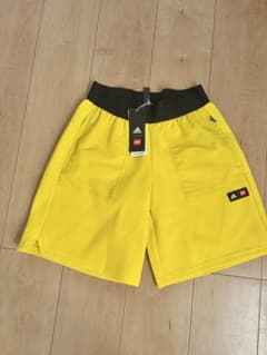 ぴ*ん様 adidas LEGO ハーフパンツ イエロー 160cm 新品のサムネイル