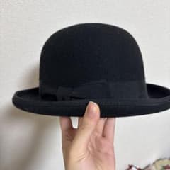 CA4LA ボーラーハット フェルト ハット カシラ 黒 ブラック - メルカリ