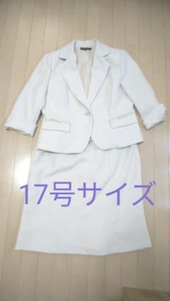 大きいサイズ17号♡春色スーツ上下のサムネイル