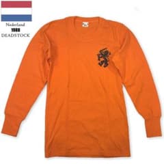 新品デッド 1988年製 オランダ軍 ライオンプリントトレーニング長袖T 5表記のサムネイル
