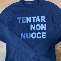 男子黒の長袖Tシャツ170のサムネイル