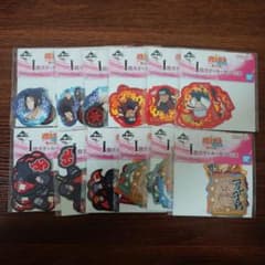 이치 반 쿠지 NARUTO 나루토 질풍전 연결되는 생각 I상 스티커 세트