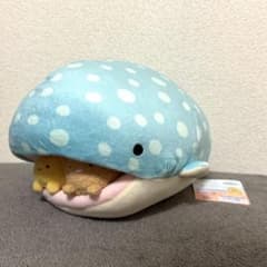 【希少】すみっコぐらし　水族館 限定　2022年　抱きぐるみ　じんべえさん サンエックス すみっコぐらし 水族館限定 スーパーもーちもち抱き