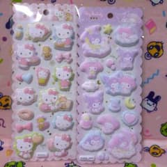 もちもちマシュマロシール　ハローキティ　クロミ　マイメロ　サンリオ　キティ - 5