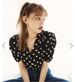 GRL ドット ブラウス 値下げのサムネイル